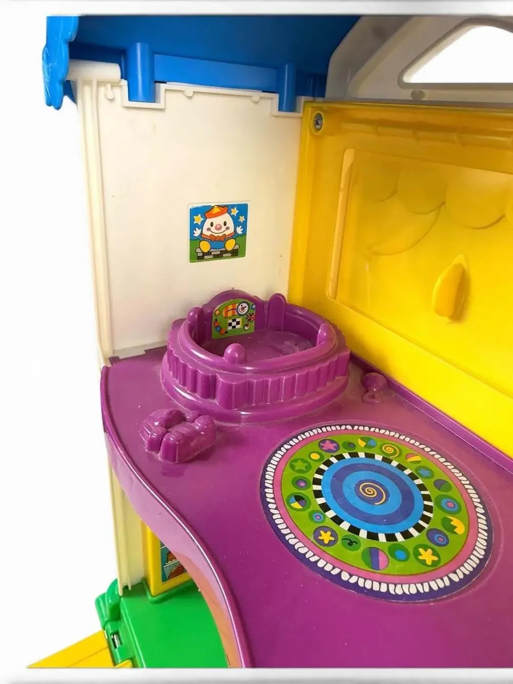 2006 Fisher-Price Little People Busy Day Dollhouse Play Set